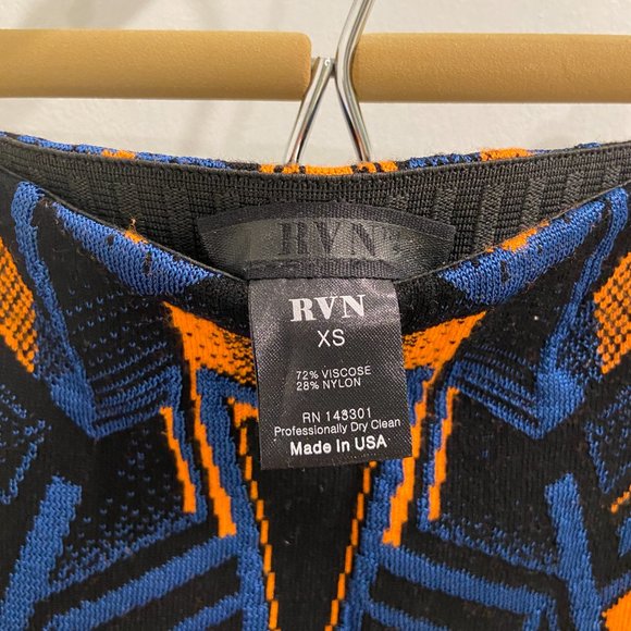 Multicolour Bodycon Skirt - Picture 2 of 2